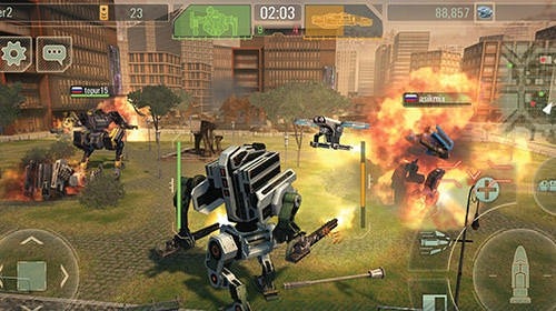 WWR: World Of Warfare Robots Android Game Image 4