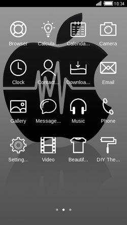 Apple CLauncher Android Theme Image 2