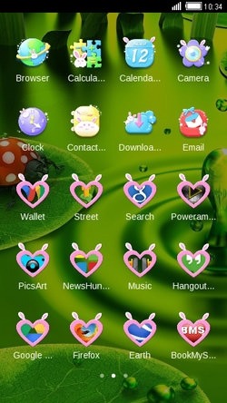 Ladybug CLauncher Android Theme Image 2