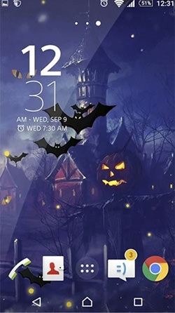 Halloween Android Wallpaper Image 1