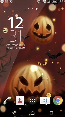 Halloween Android Wallpaper Image 2