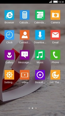 Heart CLauncher Android Theme Image 2