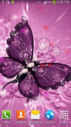 Butterfly Android Wallpaper Image 2