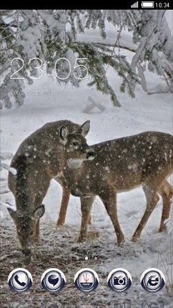 Deer CLauncher Android Theme Image 1