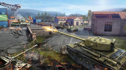 Tank Combat: Team Force Android Game Image 3