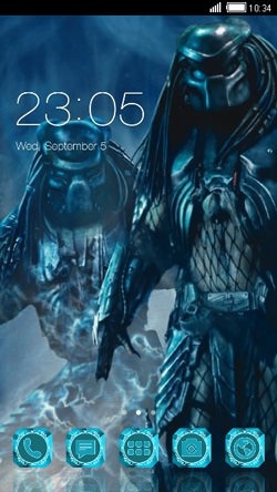 Predator CLauncher Android Theme Image 1