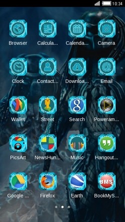 Predator CLauncher Android Theme Image 2