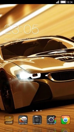 Sports Car CLauncher Android Theme Image 1