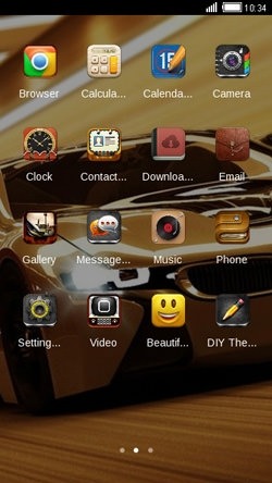 Sports Car CLauncher Android Theme Image 2