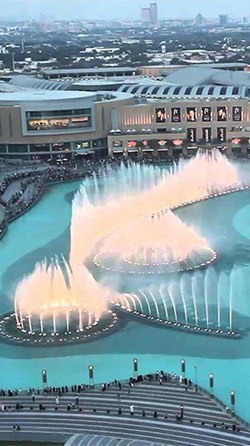 Dubai Fountain Android Wallpaper Image 3