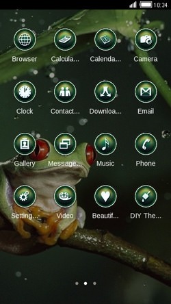 Frog CLauncher Android Theme Image 2