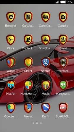 Lamborghini CLauncher Android Theme Image 2