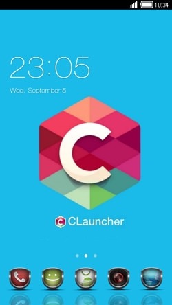 Custom CLauncher Android Theme Image 1
