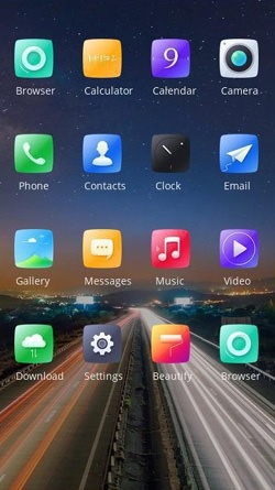 Highway CLauncher Android Theme Image 2