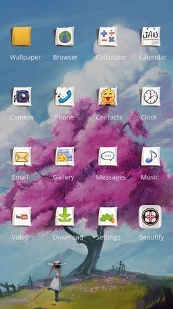 Tree CLauncher Android Theme Image 2