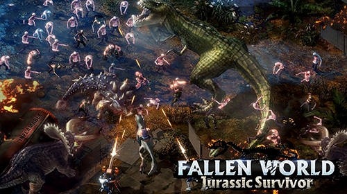 Fallen World: Jurassic Survivor Android Game Image 1