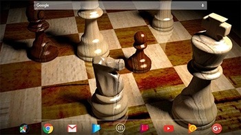 Chess 3D Android Wallpaper Image 1