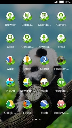 Panda CLauncher Android Theme Image 2