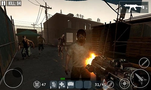 Dead Zombie Frontier War Survival 3D Android Game Image 2