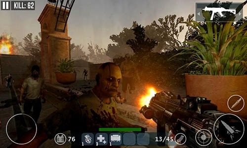 Dead Zombie Frontier War Survival 3D Android Game Image 3