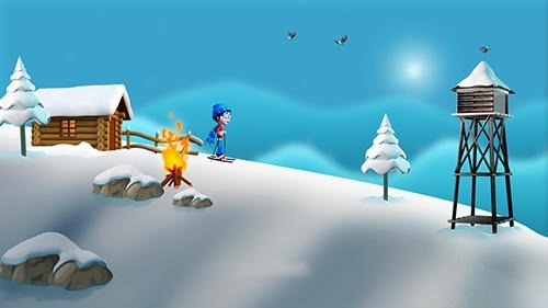 Super Ski: Adventure Hill Android Game Image 3