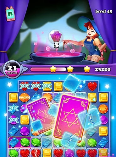 Gems Witch: Magical Jewels Android Game Image 2