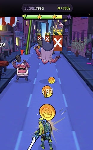 Rise Of The TMNT: Ninja Run Android Game Image 2