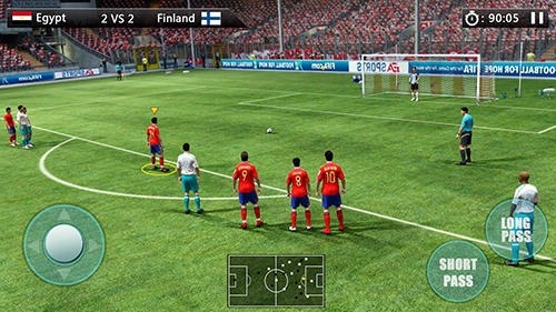 World Football: Golden League Cup Android Game Image 3