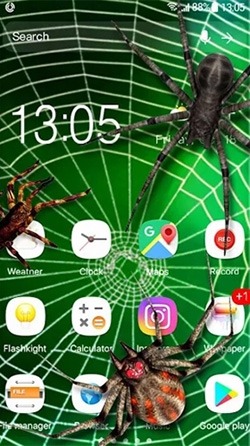 Spider 3D Android Wallpaper Image 2
