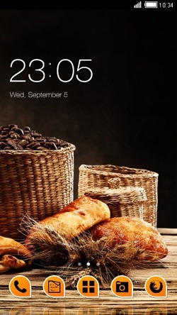 Bread CLauncher Android Theme Image 1