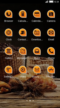 Bread CLauncher Android Theme Image 2