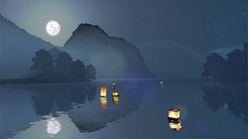 Lantern Festival 3D Android Wallpaper Image 3