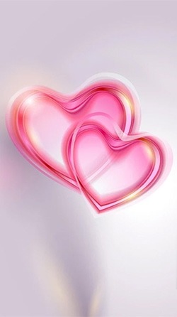 Romantic Hearts Android Wallpaper Image 2