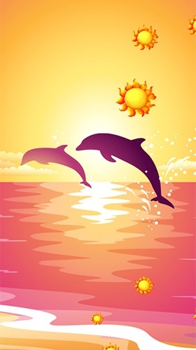 Dolphins Android Wallpaper Image 1