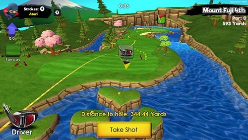 Ninja Golf Android Game Image 2