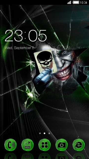Joker CLauncher Android Theme Image 1
