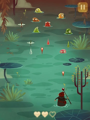 Wizard Vs Swamp Creatures Android Game Image 2