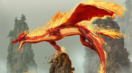 Fire Dragon Android Wallpaper Image 4
