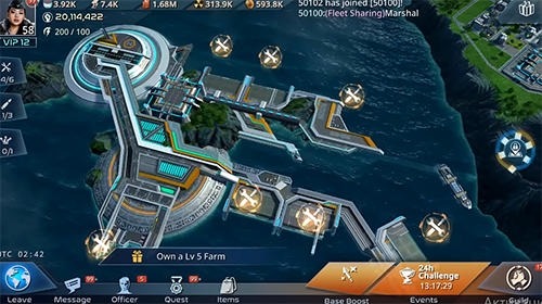 Sea Fortress: Epic War Of Fleets Android Game Image 3