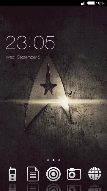 Star Trek CLauncher Android Theme Image 1