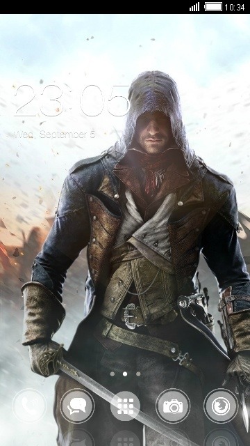 Assassin Creed CLauncher Android Theme Image 1