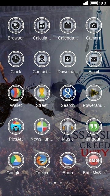 Assassin Creed CLauncher Android Theme Image 2