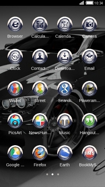 Car CLauncher Android Theme Image 2