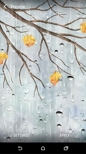 Rainy Day Android Wallpaper Image 1