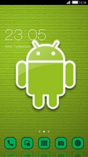 Android CLauncher Android Theme Image 1