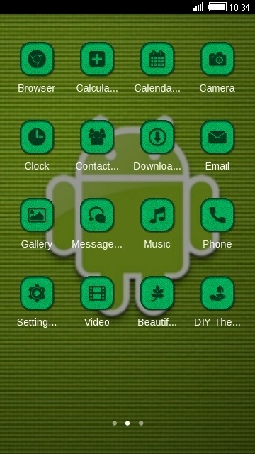Android CLauncher Android Theme Image 2