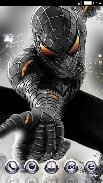 Spider Man CLauncher Android Theme Image 1