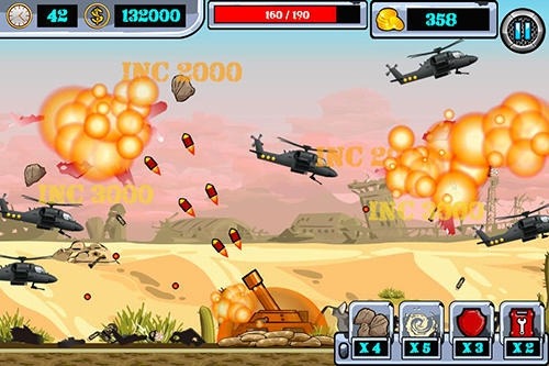 Heli Invasion 2: Stop Helicopter With Rocket Android Game Image 2