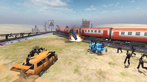 Train Shooting: Zombie War Android Game Image 3
