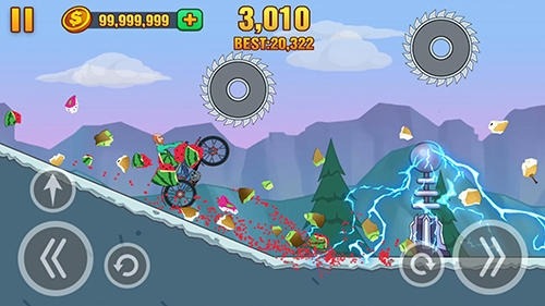 Hill Dismount: Smash The Fruits Android Game Image 4